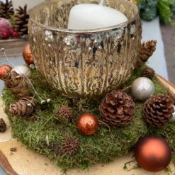 Waldmoos In Der Holzkiste, Ca. 25x13x7 Cm, 4er-Set -Garten Sicht Verkäufe 066110 Moose Anwendungsbeispiele 1 100799