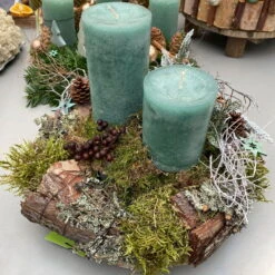 Waldmoos In Der Holzkiste, Ca. 25x13x7 Cm, 4er-Set -Garten Sicht Verkäufe 066110 Moose Anwendungsbeispiele 6 100797