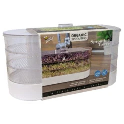 Keimsprossen-Keimschale 'Buzzy Organic Sprouting Tower'