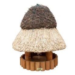 Kölle Reet Vogelhaus „Amrum“, Kiefer, 58 Cm Hoch, Braun