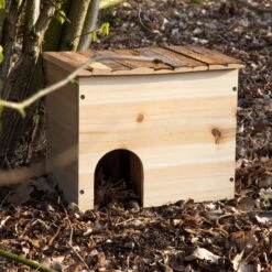 Igelschlafhaus, Natur, Holz 9 Igelschlafhaus, Natur, Holz -Garten Sicht Verkäufe 0910101370 Igelschlafhaus aus FSC 4 96557