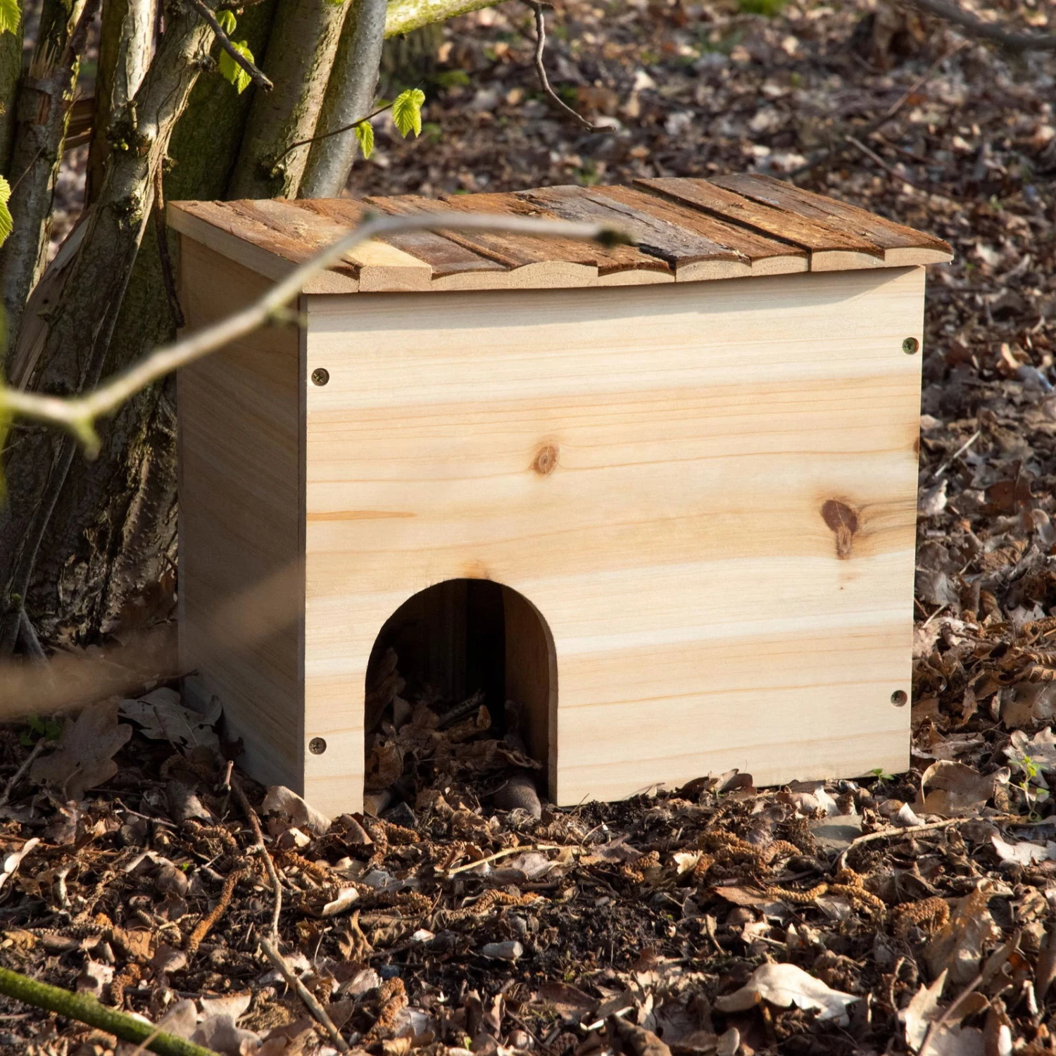 Igelschlafhaus, Natur, Holz 5 Igelschlafhaus, Natur, Holz – Bild 5