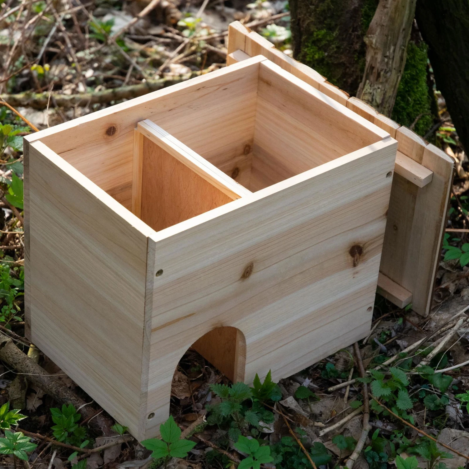 Igelschlafhaus, Natur, Holz 1 Igelschlafhaus, Natur, Holz