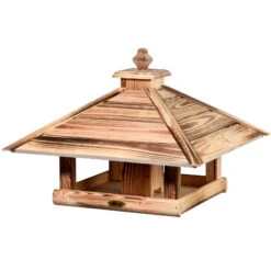 Kiefer-Vogelhaus 'Heat', Geflammt, 49 X 49 X 39 Cm 7 Kiefer-Vogelhaus 'Heat', Geflammt, 49 X 49 X 39 Cm -Garten Sicht Verkäufe 0910101501 Vogelfutterhaus Heat 3 118881