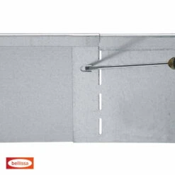 Rasenkante, Silber, Stahl, 118 X 19,5 Cm -Garten Sicht Verkäufe 0910301041 Rasenkante Metall verzinkt 3 109345