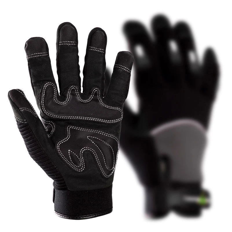 Kölle Arbeitshandschuhe "Esko" Gr. 10, Schwarz, Mit Fingerschutz 2 Kölle Arbeitshandschuhe "Esko" Gr. 10, Schwarz, Mit Fingerschutz – Bild 2