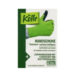 Kölle Arbeitshandschuhe "Salomon" Schwarz/hellgrau -Garten Sicht Verkäufe 0910703033 Koelle Arbeitshandschuh Salomon Gr08 schwarz hellgrau 4 16807