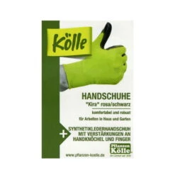Kölle Arbeitshandschuh "Kira" Rosa/schwarz -Garten Sicht Verkäufe 0910703036 Koelle Arbeitshandschuh Kira Gr07 rosa schwarz 4 16819
