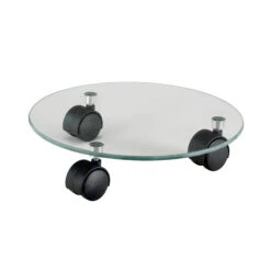 Wagner Multi Pflanzenroller Aus Glas, Mit 3 Doppelrollen, Ø Ca. 28 Cm