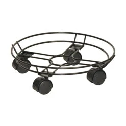 Wagner Multi Pflanzenroller Draht, Aus Schwarzem Stahl, Ø 30 Cm