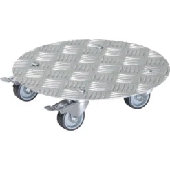 Multi Roller Alaska, Tragkraft 100 Kg, Alu, Ca. 7 X 30 X 30 Cm