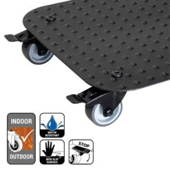 Pflanzenroller 'Alaska', Tragkraft 150 Kg, Anthrazit, Alu, 7 X 29 X 29 Cm 8 Pflanzenroller 'Alaska', Tragkraft 150 Kg, Anthrazit, Alu, 7 X 29 X 29 Cm -Garten Sicht Verkäufe 0920600517 pflanzenroller alaska 5 116723