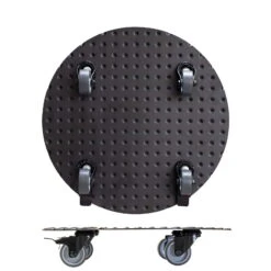 Pflanzenroller 'Alaska', Tragkraft 150 Kg, Anthrazit, Alu, 7 X 38 X 38 Cm -Garten Sicht Verkäufe 0920600519 pflanzenroller alaska 1 116739