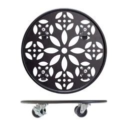 Pflanzenroller GH0936/0937, Tragkraft 100 Kg, Schwarz, Ø 30 Cm -Garten Sicht Verkäufe 0920600520 pflanzenroller 6 116740