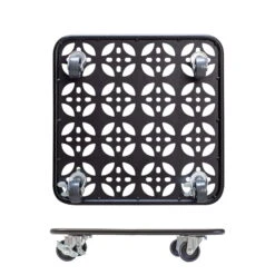 Pflanzenroller GH0936/0937, Tragkraft 80 Kg, Schwarz, Ø 30 Cm -Garten Sicht Verkäufe 0920600521 pflanzenroller 1 116751