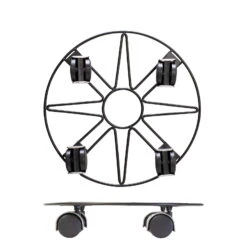 Multi Roller GH0938, Tragkraft 60 Kg, Schwarz, Ø 30 Cm -Garten Sicht Verkäufe 0920600532 multi roller 1 116787