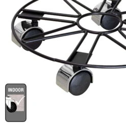 Multi Roller GH0938, Tragkraft 60 Kg, Schwarz, Ø 30 Cm -Garten Sicht Verkäufe 0920600532 multi roller 5 116783