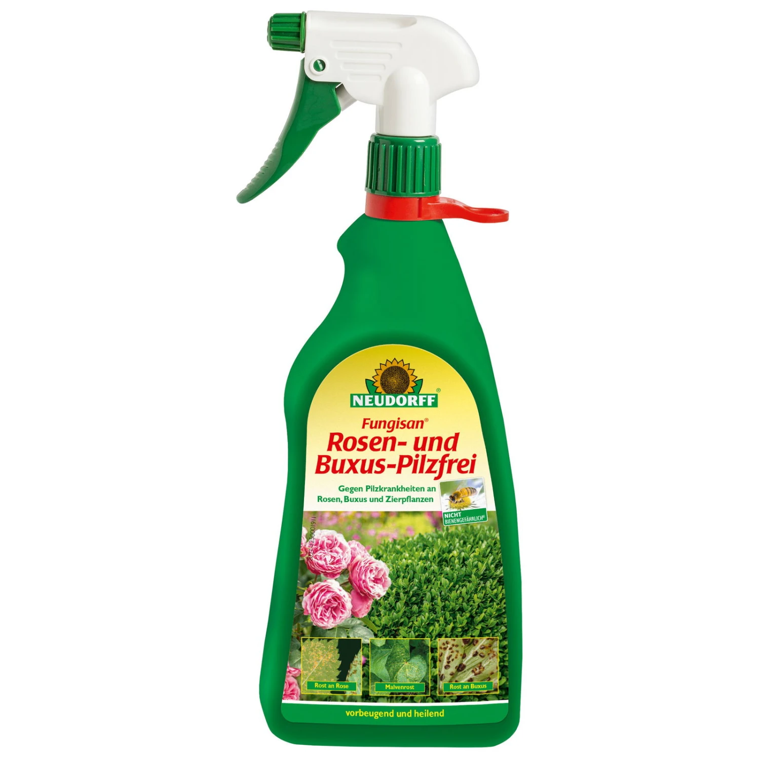 Fungisan Rosen- & Buxus- & Pilzfrei, Anwendungsfertig, 1 Liter 1 Fungisan Rosen- & Buxus- & Pilzfrei, Anwendungsfertig, 1 Liter