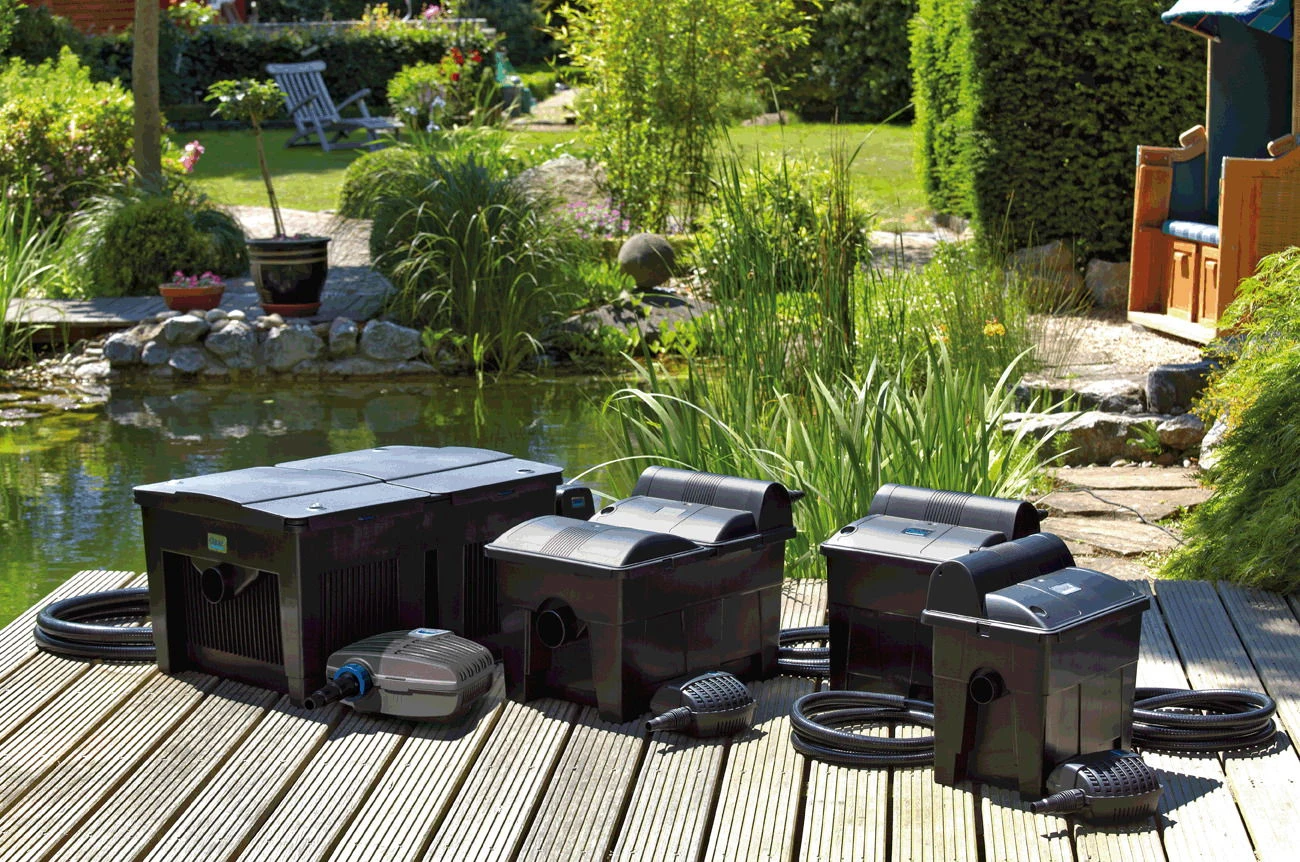 OASE BioSmart Set 5000 Durchlauffilterset Mit UVC Und Filterpumpe 2 OASE BioSmart Set 5000 Durchlauffilterset Mit UVC Und Filterpumpe – Bild 2