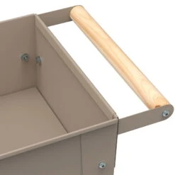 Hochbeet-Trolley Mit Rädern, Taupe, Metall, 75 X 35 X 80 Cm, 47 L 16 Hochbeet-Trolley Mit Rädern, Taupe, Metall, 75 X 35 X 80 Cm, 47 L -Garten Sicht Verkäufe 0980250143 Urban Garden Trolly auf Raedern taupe 2 84526