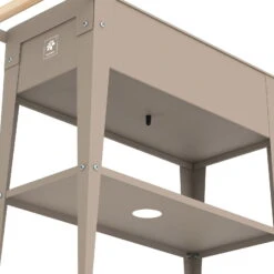 Hochbeet-Trolley Mit Rädern, Taupe, Metall, 75 X 35 X 80 Cm, 47 L 14 Hochbeet-Trolley Mit Rädern, Taupe, Metall, 75 X 35 X 80 Cm, 47 L -Garten Sicht Verkäufe 0980250143 Urban Garden Trolly auf Raedern taupe 4 84524