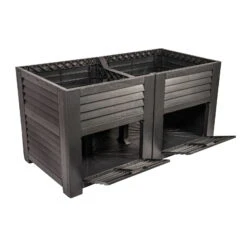 Maxi-Hochbeet Mit 2 Fächern, Anthrazit, Polypropylen, L150 X B76 X H78 Cm 5 Maxi-Hochbeet Mit 2 Fächern, Anthrazit, Polypropylen, L150 X B76 X H78 Cm -Garten Sicht Verkäufe 0980250147 Maxi Hochbeet mit 2 Staufaechern anthrazit 1 88866