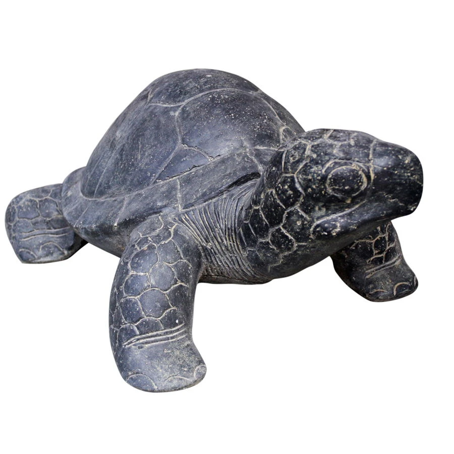 Gartenfigur 'Schildkröte', Steinguss, 46 X 62 X 25 Cm 2 Gartenfigur 'Schildkröte', Steinguss, 46 X 62 X 25 Cm – Bild 2