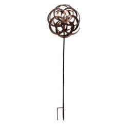Solarwindrad Spiro, Integrierte Solarkugeln, 130 X 38 Cm -Garten Sicht Verkäufe 0980403755 Solar Windrad Spiro 64777