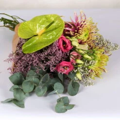 Gemischter Blumenbund 'Baltazar Mit Anthurie' Inkl. Gratis Grußkarte -Garten Sicht Verkäufe 1025700011 DIY Mixbund Baltazar mit Anthurie Chrysa Lisi Gypso Statice Euka Anthurie 2 94430