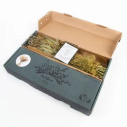 Trockenblumen DIY-Set, Natur, Länge Ca. 60 Cm -Garten Sicht Verkäufe 1055300013 Trockenblumen DIY Box natur gemischt WS 2 95064