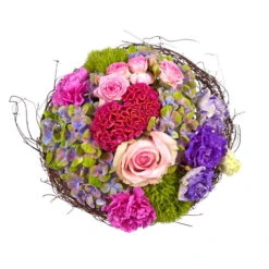 Blumenstrauß 'Sommertanz' Inkl. Gratis Grußkarte -Garten Sicht Verkäufe 1110600037 Sommertanz D25cm 2 5589