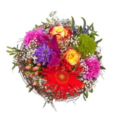 Blumenstrauß 'Happy Birthday!' Inkl. Gratis Grußkarte -Garten Sicht Verkäufe 1110600043 Happy Birthday D25cm 2 5588