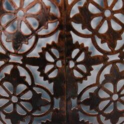 Solarlaterne Damast, Bronze, Ø 18 Cm -Garten Sicht Verkäufe 2950100312 Solarlaterne Damast 23x22cm5 65214 1