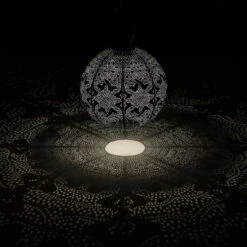 Solarlaterne 'Round 30', Taupe, Ø 30 X 29 Cm -Garten Sicht Verkäufe 2950100681 2950100682 Rond 30 2 105795