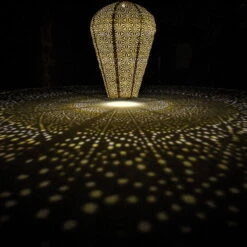 Solarlaterne 'Balloon XL', Helltaupe, Ø 35 X 50 Cm -Garten Sicht Verkäufe 2950100686 Balloon XL Light Taupe 3 105800