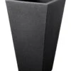 Pflanzgefäß 'Capri', Anthrazit, 27 X 27 X H 45 Cm