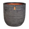 Pflanzgefäß Rib Cullen Anthrazit