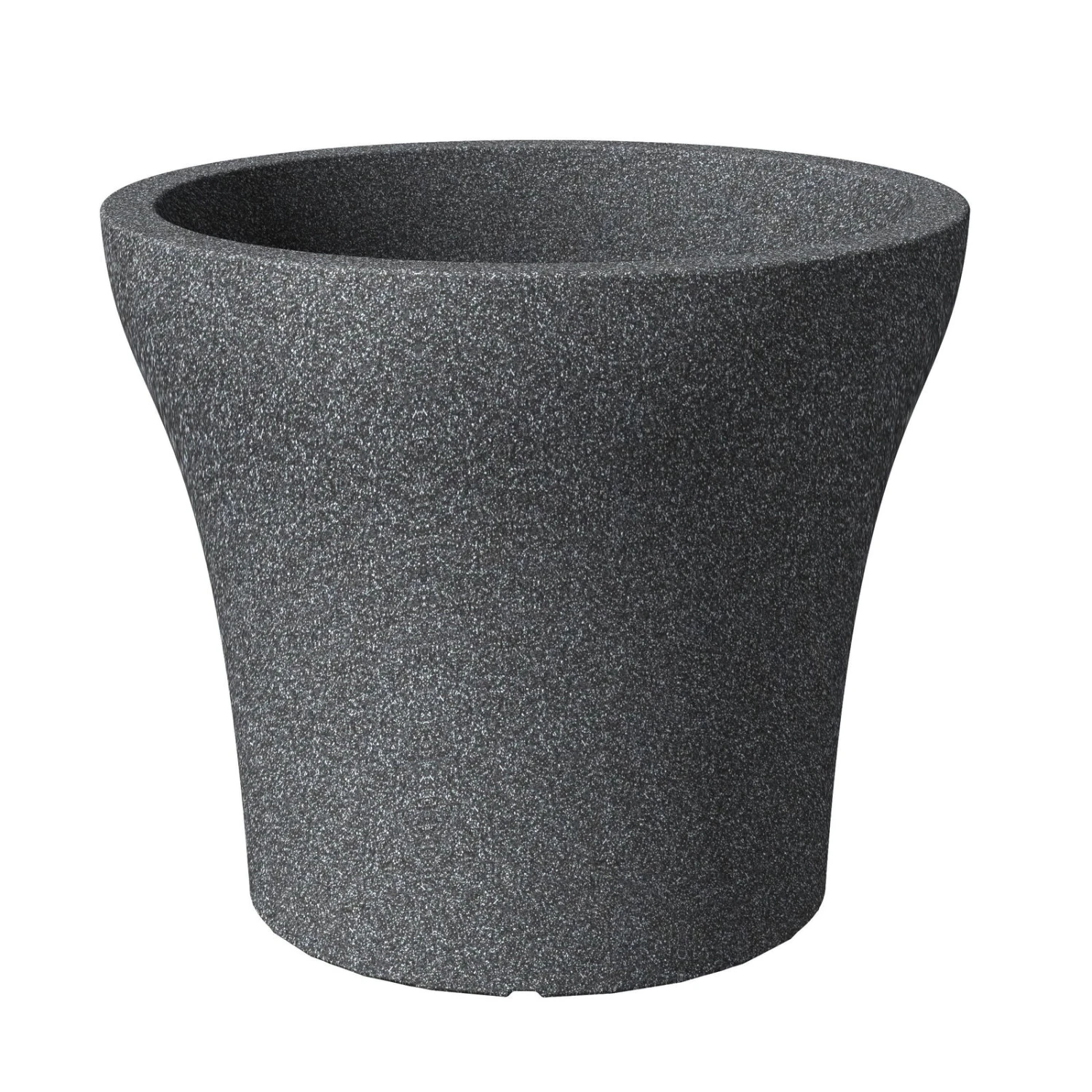 Pflanzgefäß No 1 Stone, Schwarz Granit, Kunststoff 1 Pflanzgefäß No 1 Stone, Schwarz Granit, Kunststoff