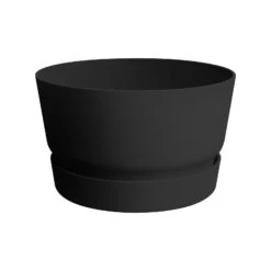 Pflanzschale „Greenville“ In Living Black Von Elho, Maße D 33 X H 19, 5 Cm, 11, 6 Liter