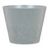 Pflanzgefäß 'Purista' Mit Reservoir, Rund, Concrete, Grau, Kunststoff