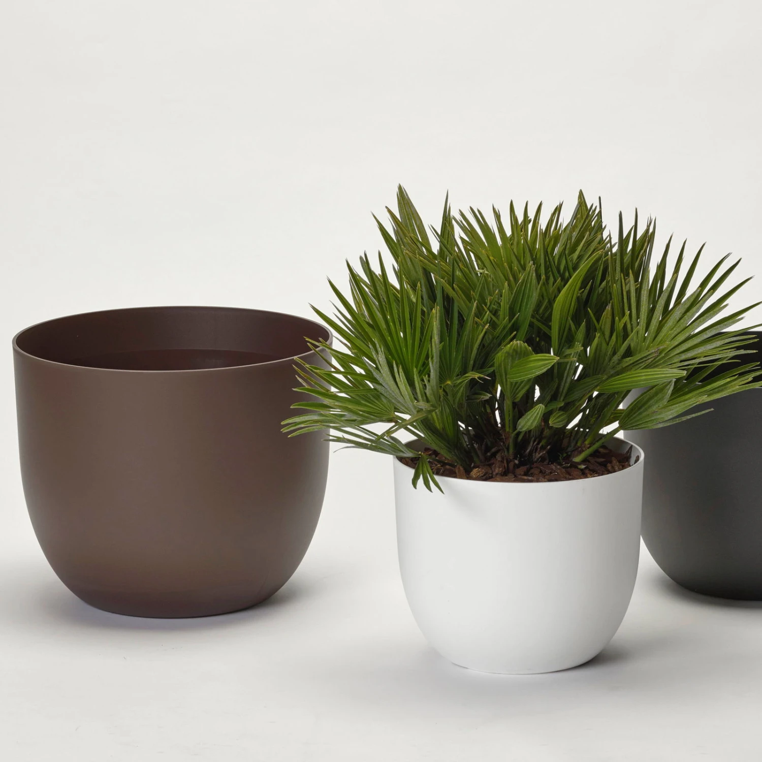 Pflanzkübel 'Rio', Rost, Ø 29 X H 24 Cm 2 Pflanzkübel 'Rio', Rost, Ø 29 X H 24 Cm – Bild 2