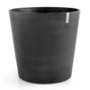 Pflanzgefäß 'Amsterdam', Dunkelgrau