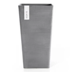 Pflanzgefäß 'Rotterdam MidHigh', Grau, Ø 31 X H 56 Cm