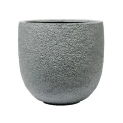 Pflanzgefäß Rock Line Farnham, Granitgrau, Ø 35 X H 32 Cm