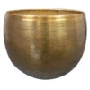 Pflanzgefäß 'Rowen', Gold, Ø 38 X H 30 Cm