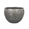 Pflanzgefäß 'Rowen', Silber, Ø 19 X H 13 Cm