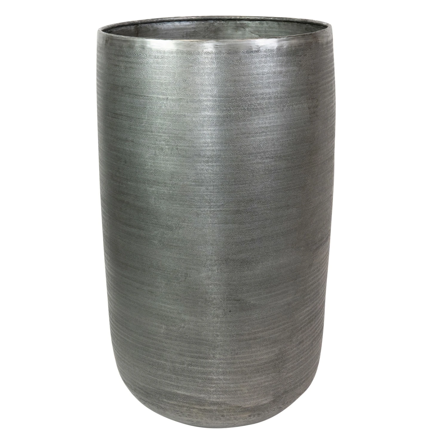 Pflanzgefäß 'Rowen', Silber, Ø 47 X H 82 Cm 2 Pflanzgefäß 'Rowen', Silber, Ø 47 X H 82 Cm – Bild 2