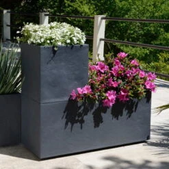 Pflanzkasten 'Volcania Hutch', Anthrazit, L 99,5 X B 39,5 X H 43,5 Cm -Garten Sicht Verkäufe 3230101087 Pflanzkasten Volcania Hutch anthrazit L99xB39xH43cm 98Ltr1 75437