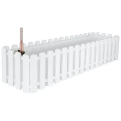 Bewässerungsblumenkasten 'Aqua Palido', Weiß