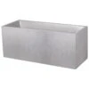 Pflanzkasten 'Basalt Hutch', Betongrau, 99,5 X 39,5 X H 43,5 Cm